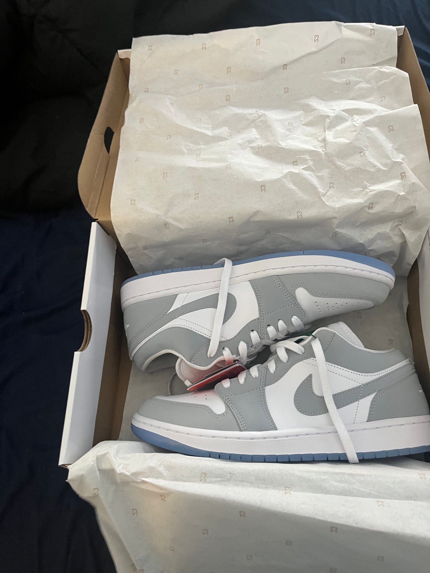 Jordan 1 Low Gray M 9.5