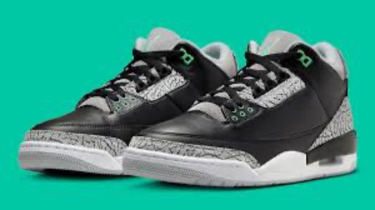 Jordan 3 Green Glow Size M10